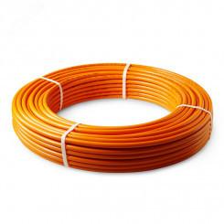 Труба из полиэтилена повышенной термостойкости PE-RT пятислойная Оранжевая с EVOH 16x2.0 200м