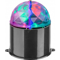 Светильник проекционный светодиодный OLF-DISCO01-3-230-RGB-BL ОНЛАЙТ Светильник проекционный светодиодный OLF-DISCO01-3-230-RGB-BL ОНЛАЙТ