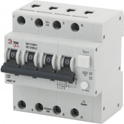 Автоматический выключатель дифференциального тока Pro NO-901-99 АВДТ 63 (А) C32 30mA 6кА 3P+N ЭРА