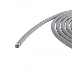 Металлорукав в ПВХ изоляции гладкой DN 35мм Dвн.35.0мм Dнар.43.0мм без протяжки сер. (уп.25м) DKC 6070R-38 Металлорукав в ПВХ изоляции гладкой DN 35мм Dвн.35.0мм Dнар.43.0мм без протяжки сер. (уп.25м) DKC 6070R-38