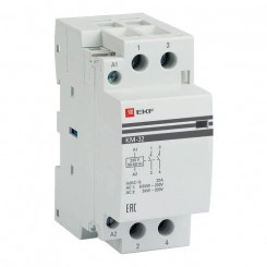 Контактор модульный 4NО 3мод. 24В AC КМ 32А PROxima EKF km-3-32-40-24v Контактор модульный 4NО 3мод. 24В AC КМ 32А PROxima EKF km-3-32-40-24v