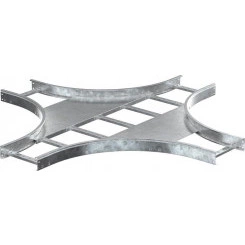 Ответвитель для лотка Х-образ. 80х400 R600 HDZ LESTA IEK CKR05-4-080-400-HDZ Ответвитель для лотка Х-образ. 80х400 R600 HDZ LESTA IEK CKR05-4-080-400-HDZ