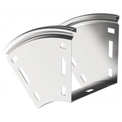 Угол для лотка плавный 45град. 100х100 В20 ESCA IEK CPV41-0-45-100-100 Угол для лотка плавный 45град. 100х100 В20 ESCA IEK CPV41-0-45-100-100