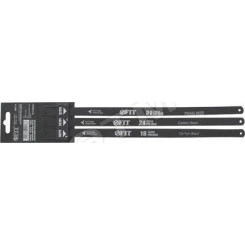 Полотна ножовочные по металлу односторонние 300 мм, набор 6 шт на подвесе (18ТPI+24ТPI+32ТPI) Полотна ножовочные по металлу односторонние 300 мм, набор 6 шт на подвесе (18ТPI+24ТPI+32ТPI)