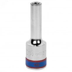 Головка торцевая TORX Е-стандарт 1/2', E10, L = 77 мм