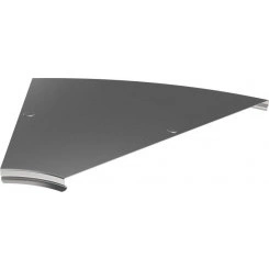 Крышка угла плавного 45град. тип Г01 ESCA 500мм IEK CPG01D-0-45-500-08 Крышка угла плавного 45град. тип Г01 ESCA 500мм IEK CPG01D-0-45-500-08