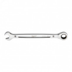 Ключ рожково-накидной с трещоткой 11 мм