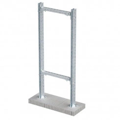 Комплект монтажных профилей на раму для крепления 1 оболочки с видом защиты Ex e L1000мм гор. оцинк. DKC EX-FPR10