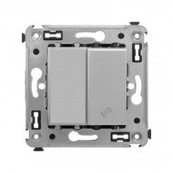 Диммер кнопочный СП Avanti "Закаленная сталь" DKC 4404343 Диммер кнопочный СП Avanti "Закаленная сталь" DKC 4404343