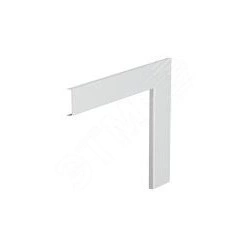 Крышка плоского угла Rapid 80 400x80 мм (алюминий, анодированный)