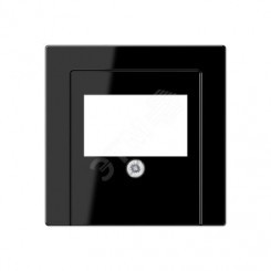 Накладка для USB розетки (ТАЕ гнезда)  Серия A500  Материал- дуропласт  Цвет- черный