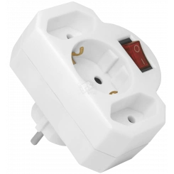 Разветвитель Navigator 94 698 NAD-3-R2F-WH 3 гнезда в ряд (1 гнездо с заземлением 2 гнезда без заземления) Разветвитель Navigator 94 698 NAD-3-R2F-WH 3 гнезда в ряд (1 гнездо с заземлением 2 гнезда без заземления)