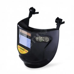 Щитки защитные лицевые сварщика с креплением на каске защитной КН е684 PRESIDENT (корпус PRESIDENT, крепление на каске, автозатемняющийся светофильтр, режим «Шлифовка», оптические свойства 1/1/1/1) Щитки защитные лицевые сварщика с креплением на каске защитной КН е684 PRESIDENT (корпус PRESIDENT, крепление на каске, автозатемняющийся светофильтр, режим «Шлифовка», оптические свойства 1/1/1/1)