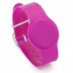Браслет IL-18T силиконовый с застёжкой розовый Браслет IL-18T силиконовый с застёжкой розовый