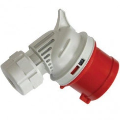 Вилка кабельная угловая 16А 3P+E 400В IP44 DKC DISA040164 Вилка кабельная угловая 16А 3P+E 400В IP44 DKC DISA040164