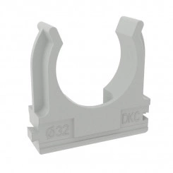 Держатель для труб (клипса) d32мм с защелкой (уп.5шт) DKC 51032R5 Держатель для труб (клипса) d32мм с защелкой (уп.5шт) DKC 51032R5