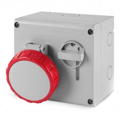 Розетка наружн. уст. 32А 400В 3P+E IP67 DKC DIS5053286 Розетка наружн. уст. 32А 400В 3P+E IP67 DKC DIS5053286