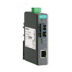 Медиаконвертер Ethernet 10/100BaseTX в 100BaseFX  (многомодовое оптоволокно) в пластиковом корпусе