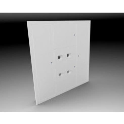 Устройство этажное распределительное встроенное типа УЭРВ Basic EKF 1300х1300х150 uerv-4-1300-1300