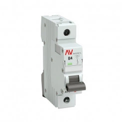 Выключатель автоматический модульный 1п B 4А 10кА AV-10 AVERES EKF mcb10-1-04B-av Выключатель автоматический модульный 1п B 4А 10кА AV-10 AVERES EKF mcb10-1-04B-av