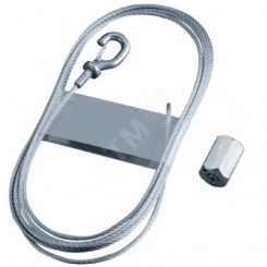 Трос с держателями L5000 диаметр 1.5 мм Трос с держателями L5000 диаметр 1.5 мм