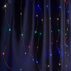 Гирлянда занавес LED мультиколор 3х3м USB Гирлянда занавес LED мультиколор 3х3м USB