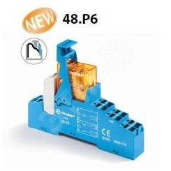 Модуль интерфейсный электромеханическое реле 1CO 16A контакты AgCdO 12В AC IP20 безвинтовые клеммы 'Push-in' пластиковая клипса LED+варистор Модуль интерфейсный электромеханическое реле 1CO 16A контакты AgCdO 12В AC IP20 безвинтовые клеммы 'Push-in' пластиковая клипса LED+варистор