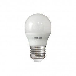 Лампа светодиодная LED 6w 6500К, E27, 540Лм, матовая, шар IONICH