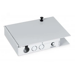 Бокс оптический настенный на 4 SC (LC duplex) со сплайс-кассетой и КДЗС (без пигтейлов и проходных адаптеров) Бокс оптический настенный на 4 SC (LC duplex) со сплайс-кассетой и КДЗС (без пигтейлов и проходных адаптеров)