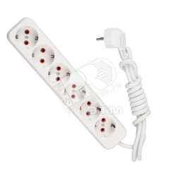 Удлинитель 6х2м с заземлением Удлинитель 6х2м с заземлением