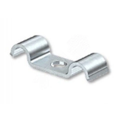 Скоба крепежная металлическая однолапковая 16мм Скоба крепежная металлическая однолапковая 16мм