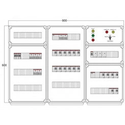 Щит управления электрообогревом DEVIBOX HR 18x1700 3хD330 (в комплекте с терморегулятором и датчиком температуры) Щит управления электрообогревом DEVIBOX HR 18x1700 3хD330 (в комплекте с терморегулятором и датчиком температуры)
