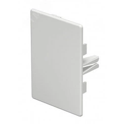 Заглушка кабельного канала торцевая WDKH 60x90 мм (ABS-пластик, белый)