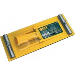 Держатель для наждачной бумаги под телескопический стержень, пластиковый с мет.прижимом 210х105 мм Держатель для наждачной бумаги под телескопический стержень, пластиковый с мет.прижимом 210х105 мм