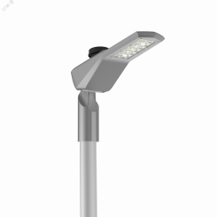 Светильник светодиодный ДКУ-50Вт 5000К Levante Road Серый 1-10V NEMA