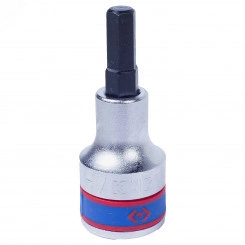 Насадка (бита) торцевая 1/2', HEX, 7 мм, L = 60 мм