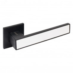 "Комплект ручек АЛЛЮР АРТ ""ЛАНА"" BL/W (861511) матовый черный/белый ЗАЩИТПЛЕНКА " "Комплект ручек АЛЛЮР АРТ ""ЛАНА"" BL/W (861511) матовый черный/белый ЗАЩИТПЛЕНКА "