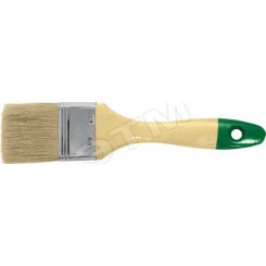 Кисть флейцевая ''Хард'', натуральная светлая щетина, деревянная ручка 1.5'' (38 мм) Кисть флейцевая ''Хард'', натуральная светлая щетина, деревянная ручка 1.5'' (38 мм)