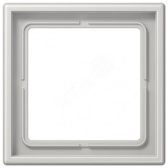 Рамка 1-я для горизонтальной/вертикальной установки  Серия- LS990  Материал- дуропласт  Цвет- светло-серый