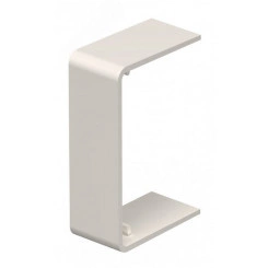 Стыковая накладка кабельного канала WDK 40x110 мм (ПВХ,кремовый)