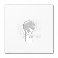 Крышка к выключателю для замочного механизма  белая