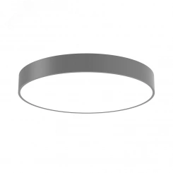 Светильник светодиодный ДПО-90Вт 6500Лм 3000К COSMO рас-ль опал Серый