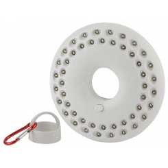 Фонарик светильник подвесной на батарейках 3хAA, подвес, карабин, магнитный в палатку, 48 LED K48 НЛО ЭРА