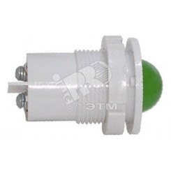 Лампа коммутаторная светодиодная СКЛ11Б-1-220 зеленая