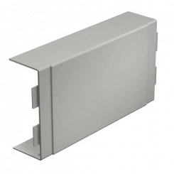 Крышка T-образной секции кабельного канала WDK 60x150 мм (ПВХ, серый) Крышка T-образной секции кабельного канала WDK 60x150 мм (ПВХ, серый)