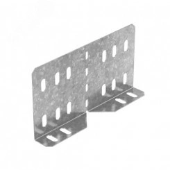 Соединитель универсальный модернизированный изменяемый для лотка высотой 80 мм, толщ. 1,5 мм, Сендзимир цинк Соединитель универсальный модернизированный изменяемый для лотка высотой 80 мм, толщ. 1,5 мм, Сендзимир цинк