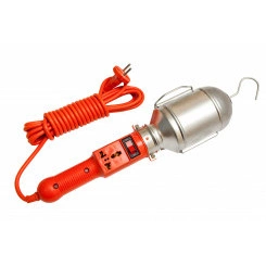 Светильник переносной 60w 12м выкл,розетка,без/л,Е27 IP20(еврослот), 220В UNIVERSAL