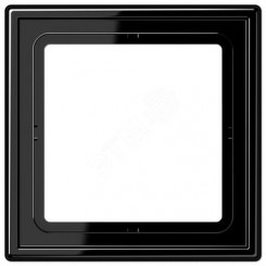 Рамка 1-я для горизонтальной/вертикальной установки  Серия- LS990  Материал- дуропласт  Цвет- черный