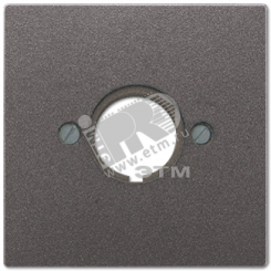 Крышка для установки специальных гнезд  антрацит