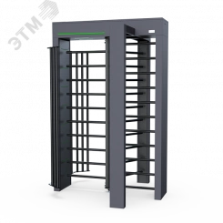 Турникет полноростовой моторизованный из окрашенной стали Quick Line QL-10-М, светодиодная индикация прохода, пульт управления в комплекте